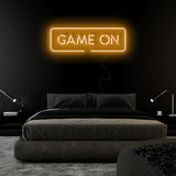 "Game On" LED  Neonschild Sign Schriftzug - NEONEVERGLOW