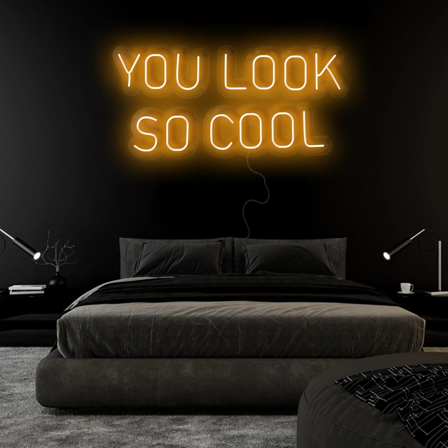 "You Look So Cool" LED Neonschild Sign Schriftzug - NEONEVERGLOW