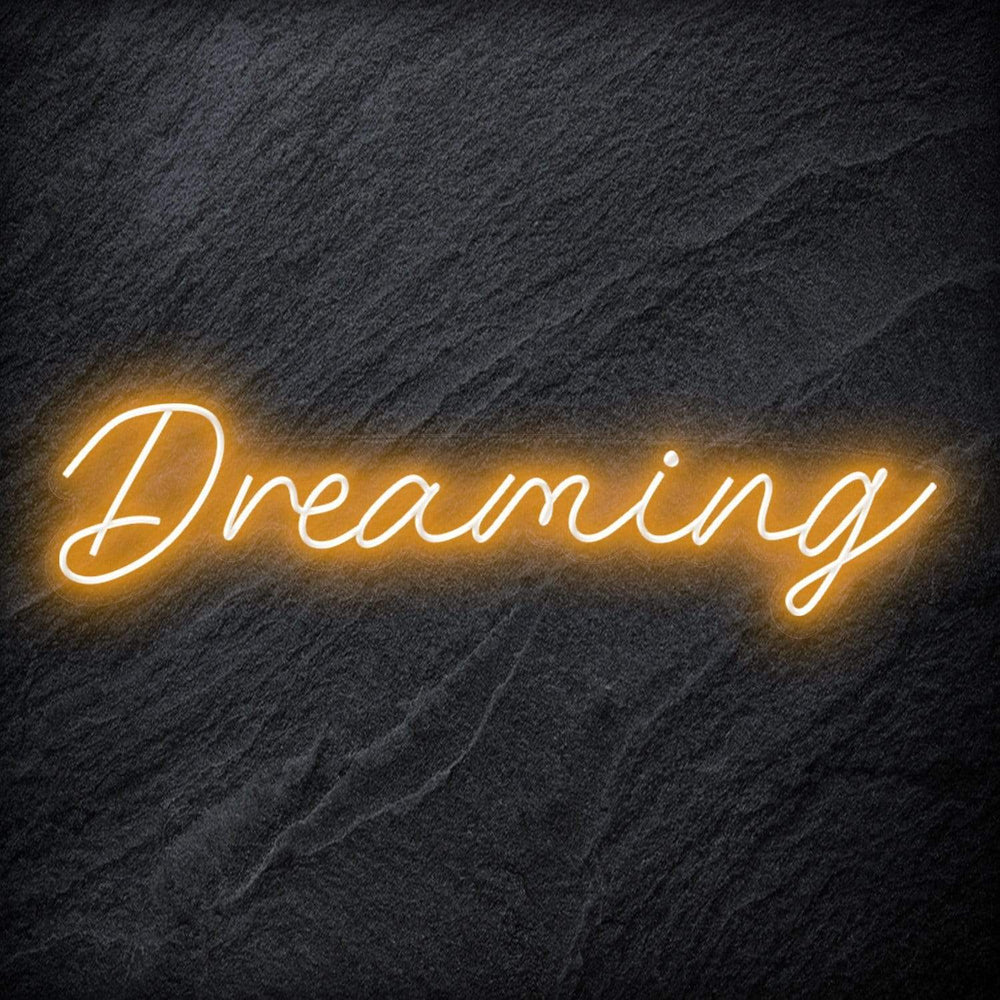 "Dreaming" Neon Schriftzug - NEONEVERGLOW