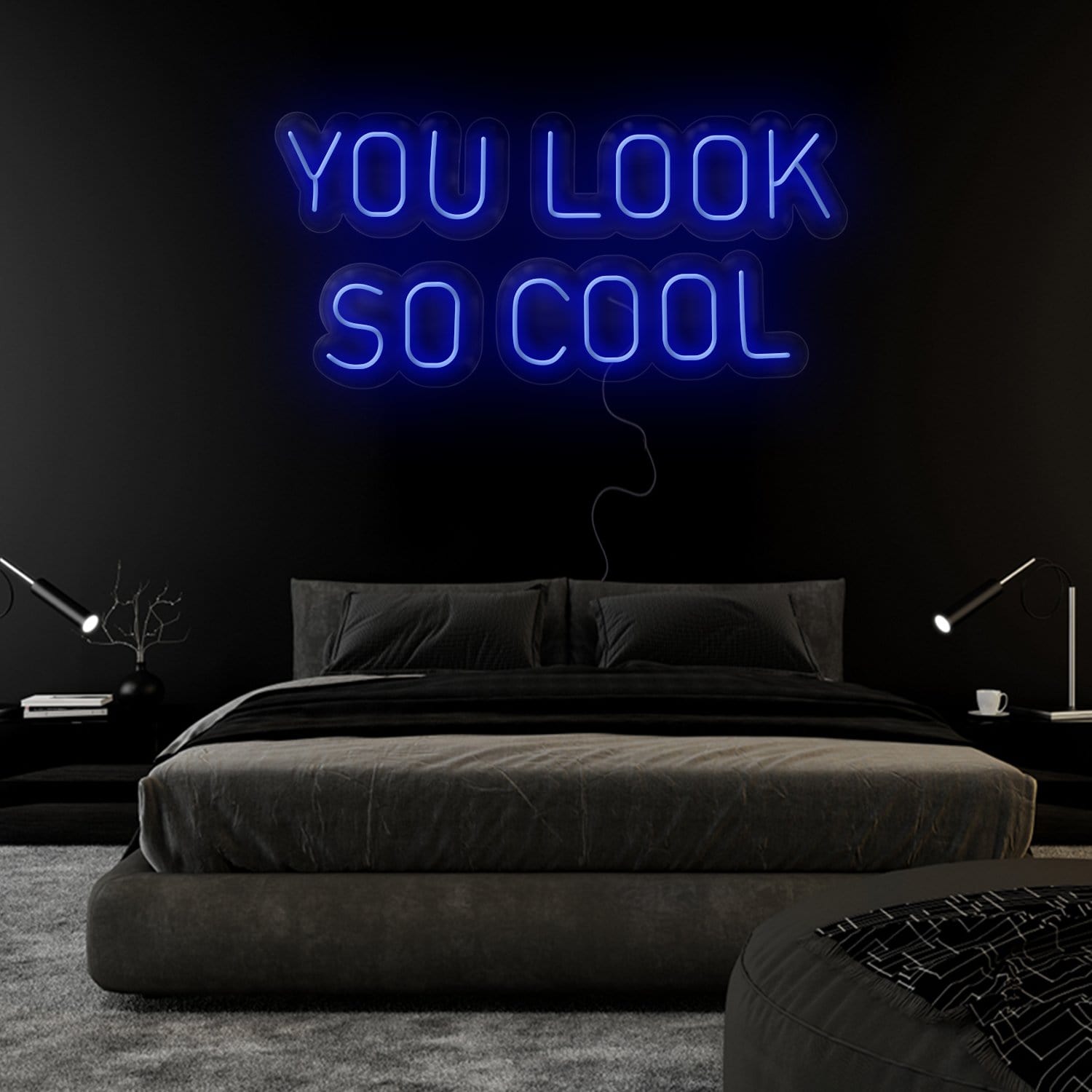 "You Look So Cool" LED Neonschild Sign Schriftzug - NEONEVERGLOW