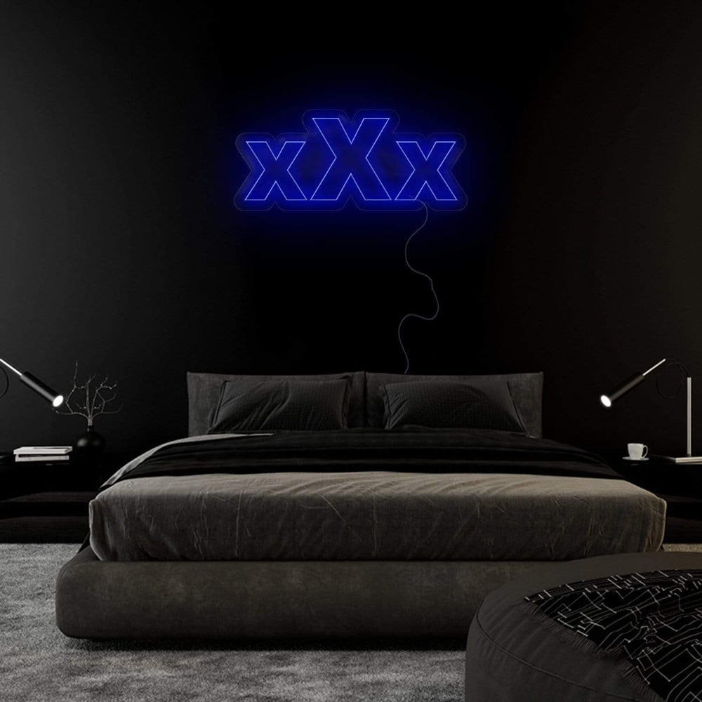 "xXx" Neonschild Sign Schriftzug - NEONEVERGLOW