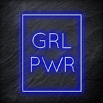 "Girl Power" LED Neon Schriftzug Sign - NEONEVERGLOW