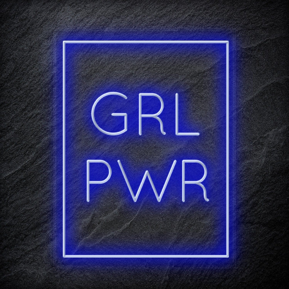 "Girl Power" Neon Schriftzug Sign - NEONEVERGLOW