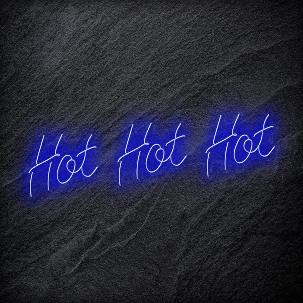 "Hot Hot Hot" Neon Schriftzug - NEONEVERGLOW