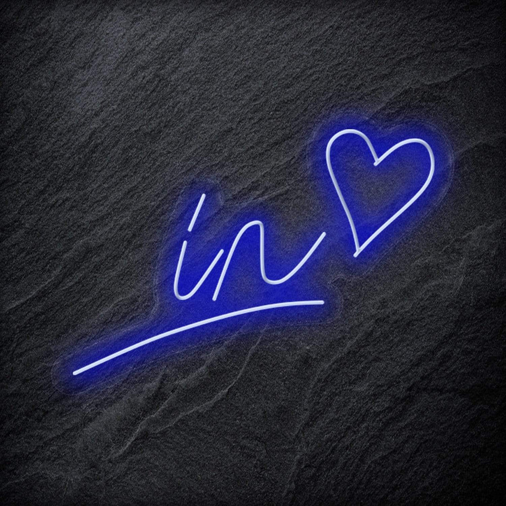 " In Love" Neonschild - NEONEVERGLOW