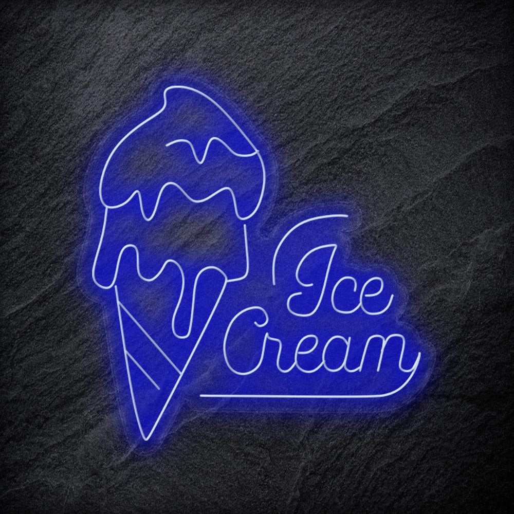 " Ice Cream Eis" Neonschild - NEONEVERGLOW