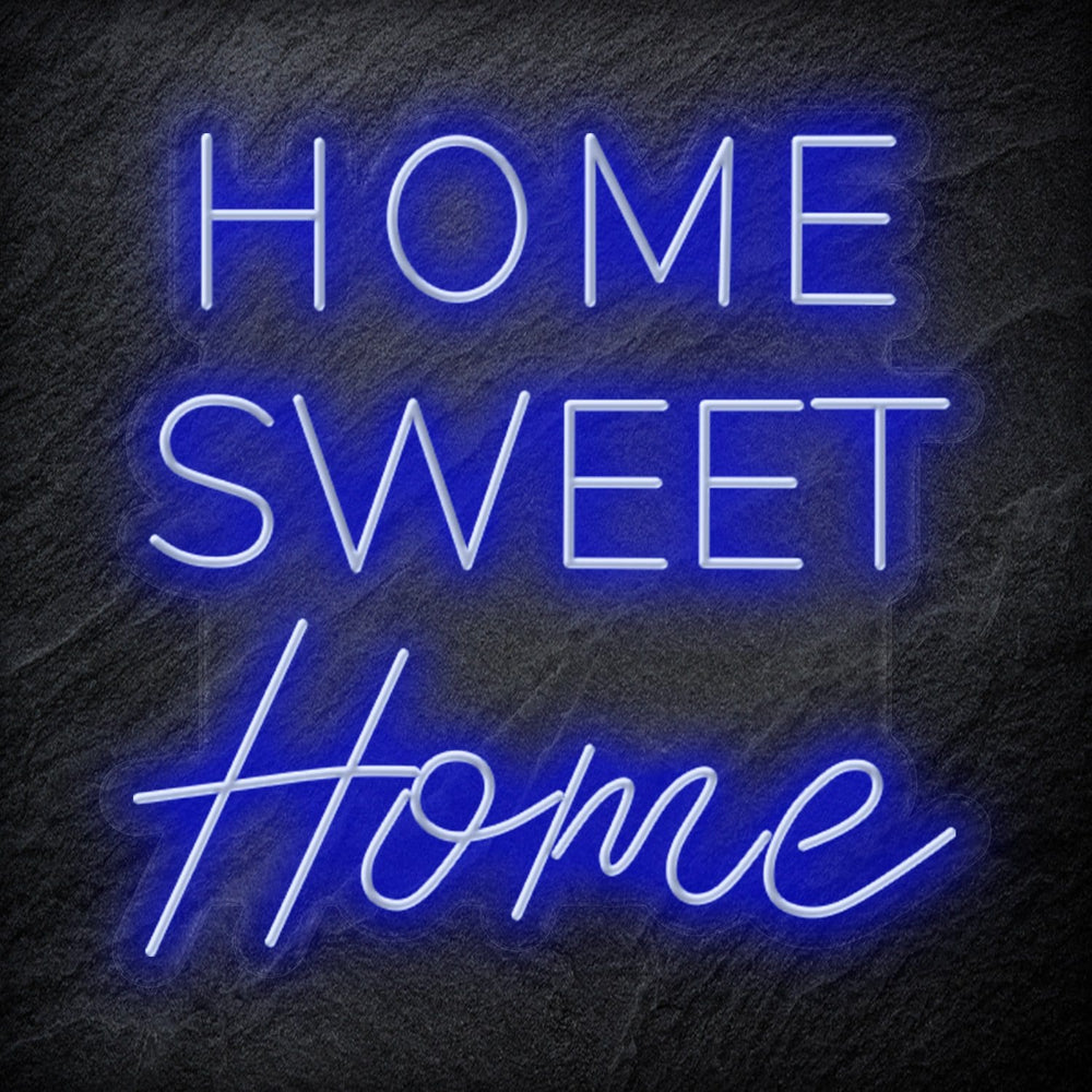 "Home Sweet Home" Neonschild Sign Schriftzug - NEONEVERGLOW