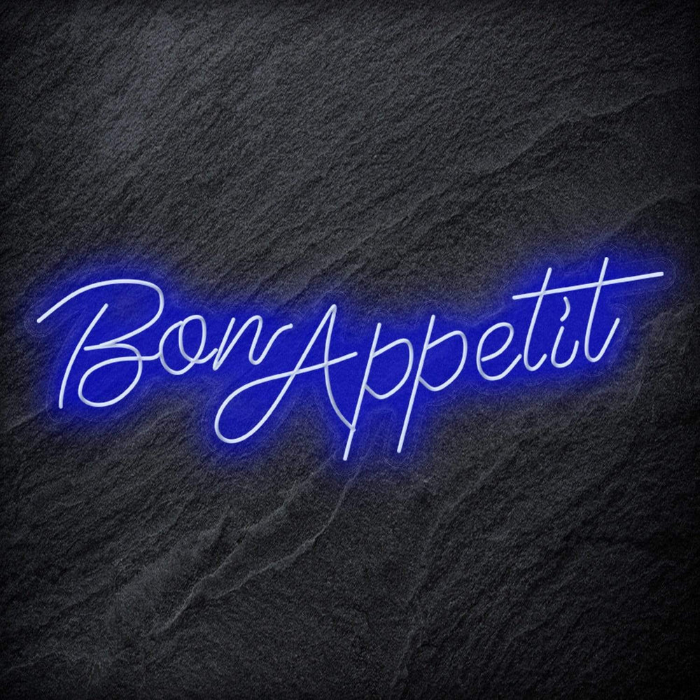 "Bon Appetit" Neon Schriftzug - NEONEVERGLOW