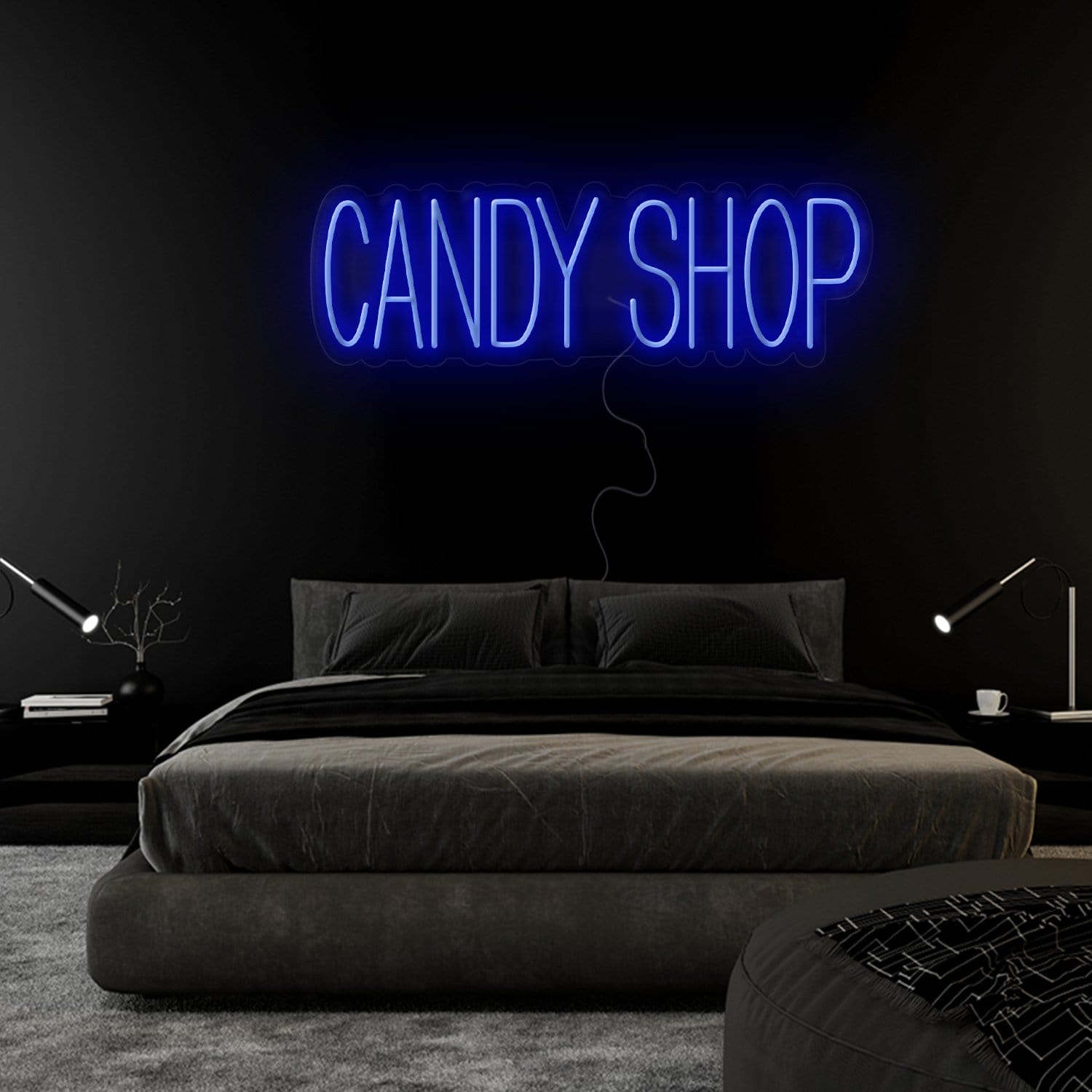 "Candy Shop" LED Neon Sign Schriftzug - NEONEVERGLOW