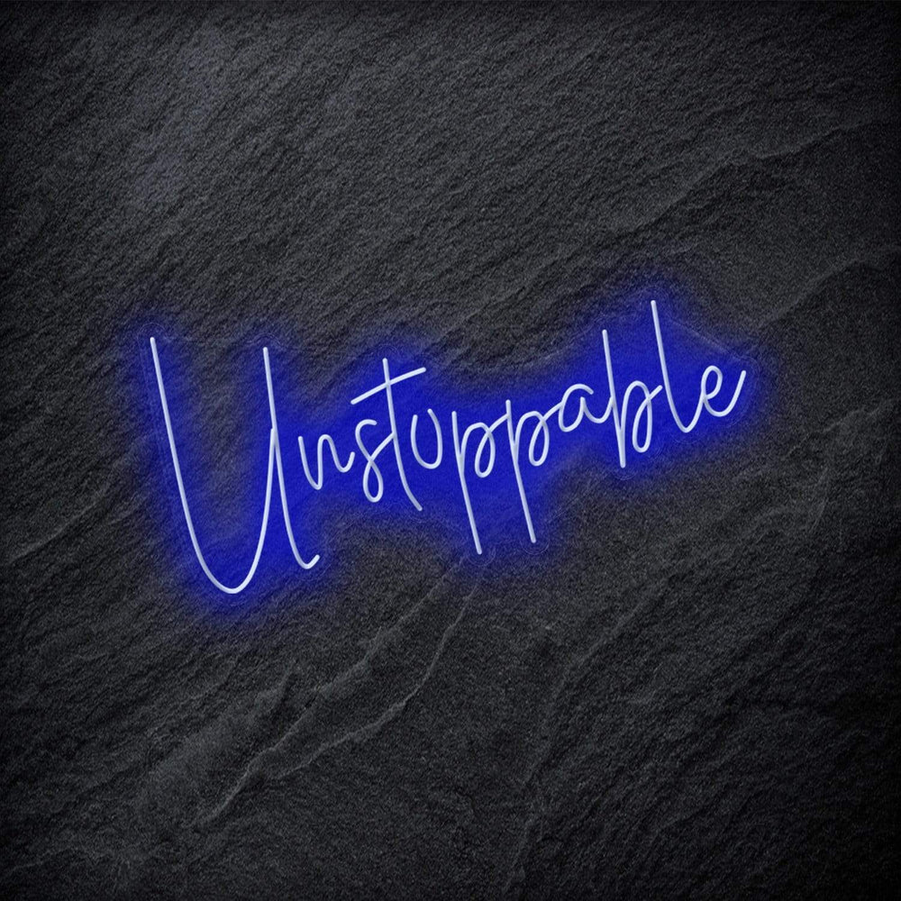 "Unstoppable" Neon Schriftzug - NEONEVERGLOW