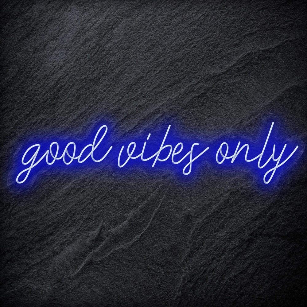 "Good Vibes Only" Neon Schriftzug - NEONEVERGLOW