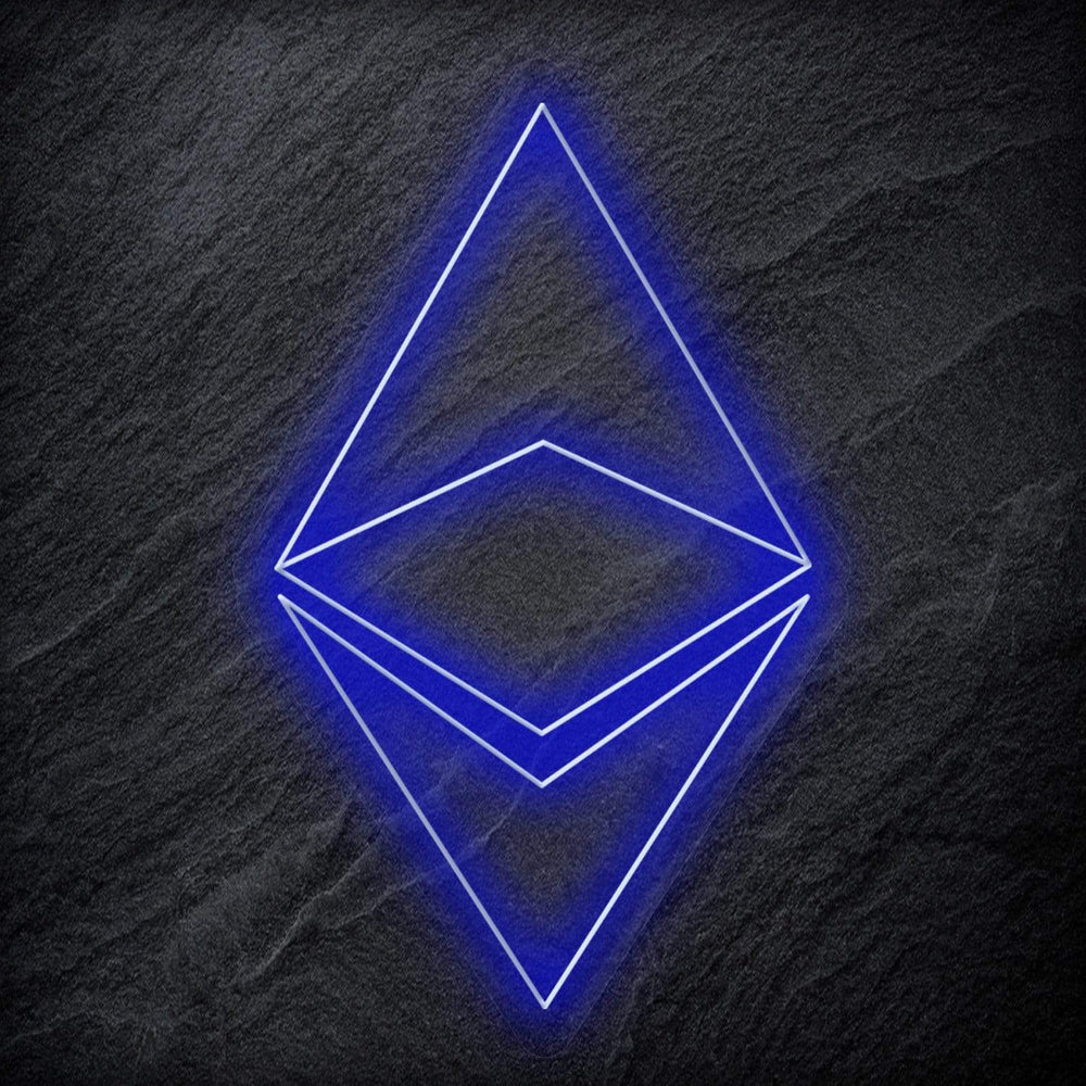 "Ethereum" Neonschild - NEONEVERGLOW