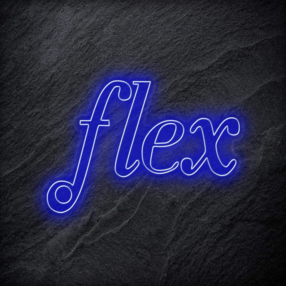 "Flex" Neonschild - NEONEVERGLOW