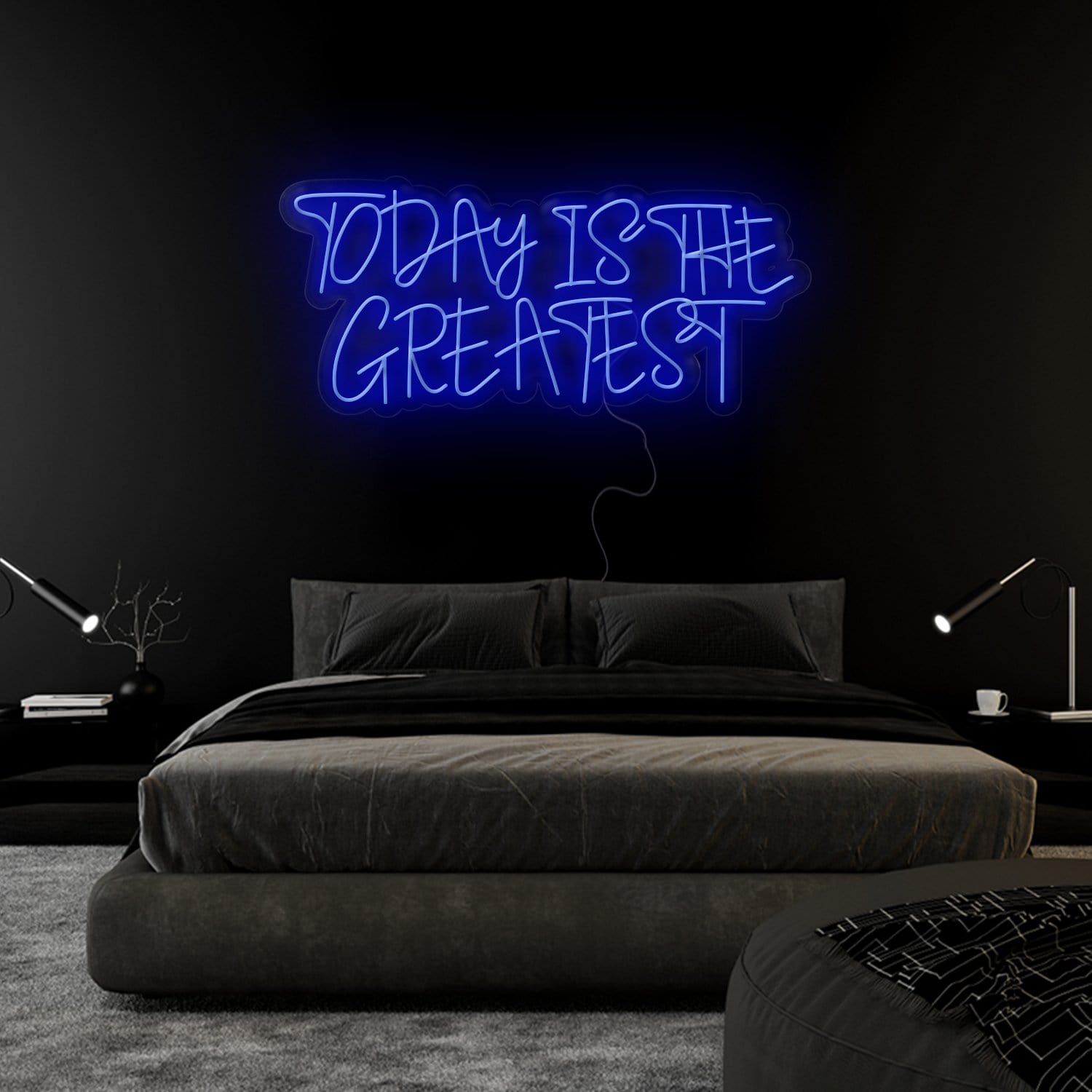 "Today Is The Greatest " LED Neonschild Sign Schriftzug - NEONEVERGLOW