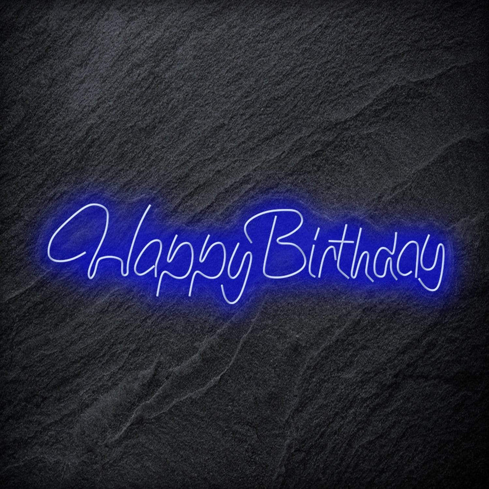 "Happy Birthday" Neon Schriftzug - NEONEVERGLOW