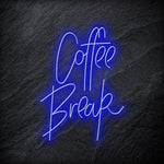 "Coffee Break" LED Neon Schriftzug - NEONEVERGLOW