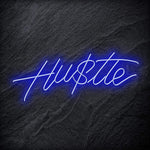 "Hustle" LED Neon Schriftzug Sign - NEONEVERGLOW