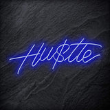 "Hustle" LED Neon Schriftzug Sign - NEONEVERGLOW
