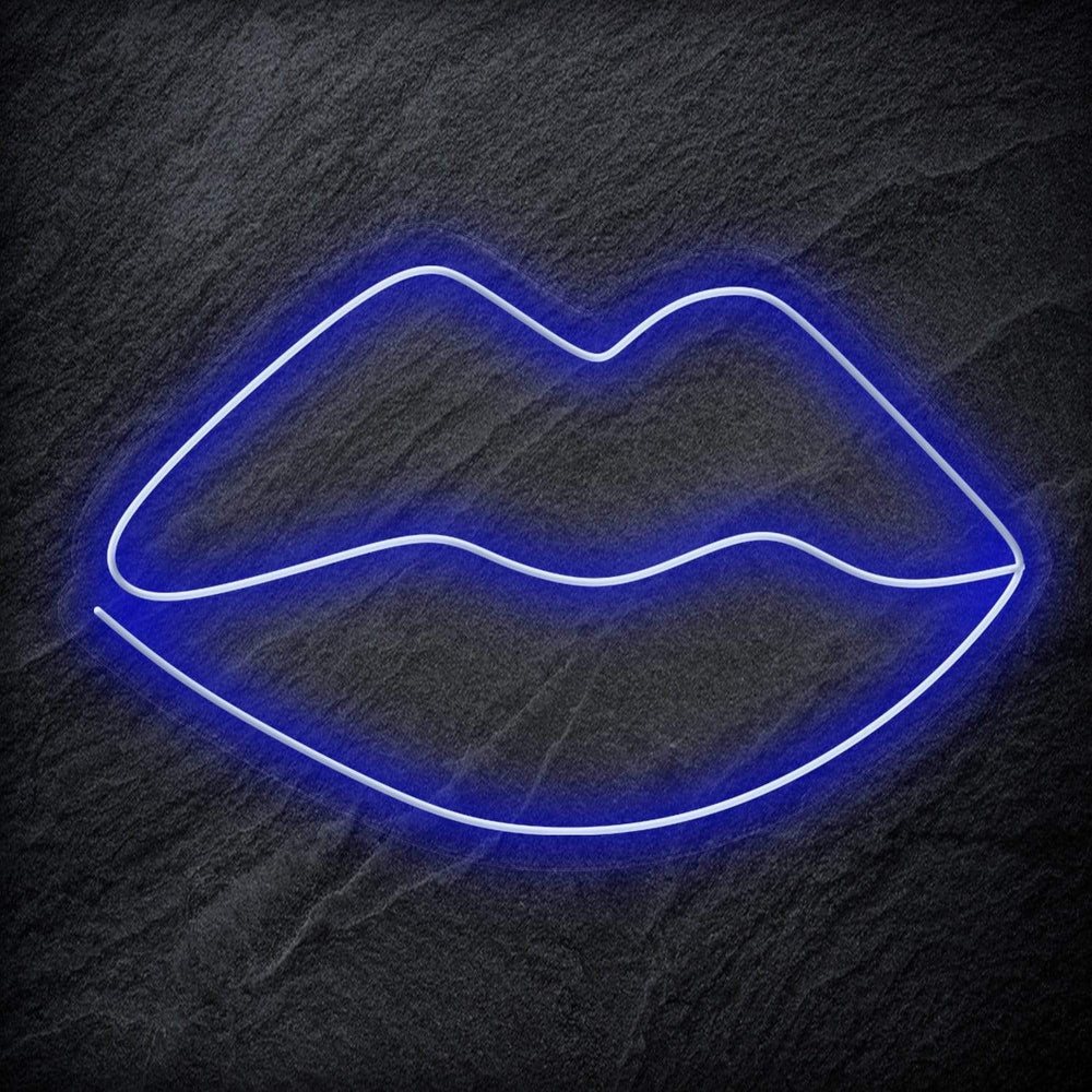 "Lippen" Neonschild Sign - NEONEVERGLOW