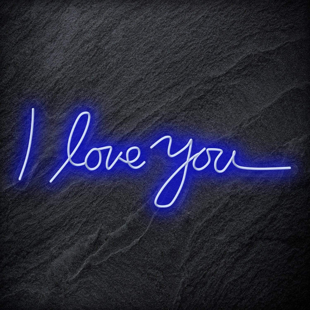 "I Love You" Neon Schriftzug Sign - NEONEVERGLOW