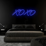 " Xo Xo" LED Neonschild Sign Schriftzug - NEONEVERGLOW