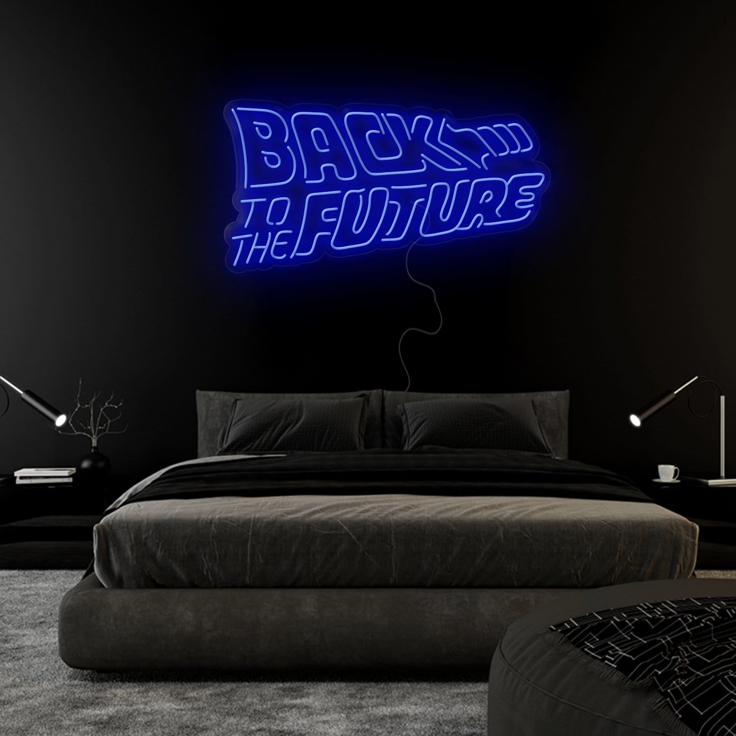 "Back to The Future" LED Neonschild Sign Schriftzug - NEONEVERGLOW