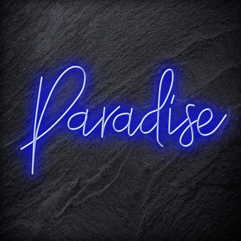 "Paradise" Neon Schriftzug Sign - NEONEVERGLOW