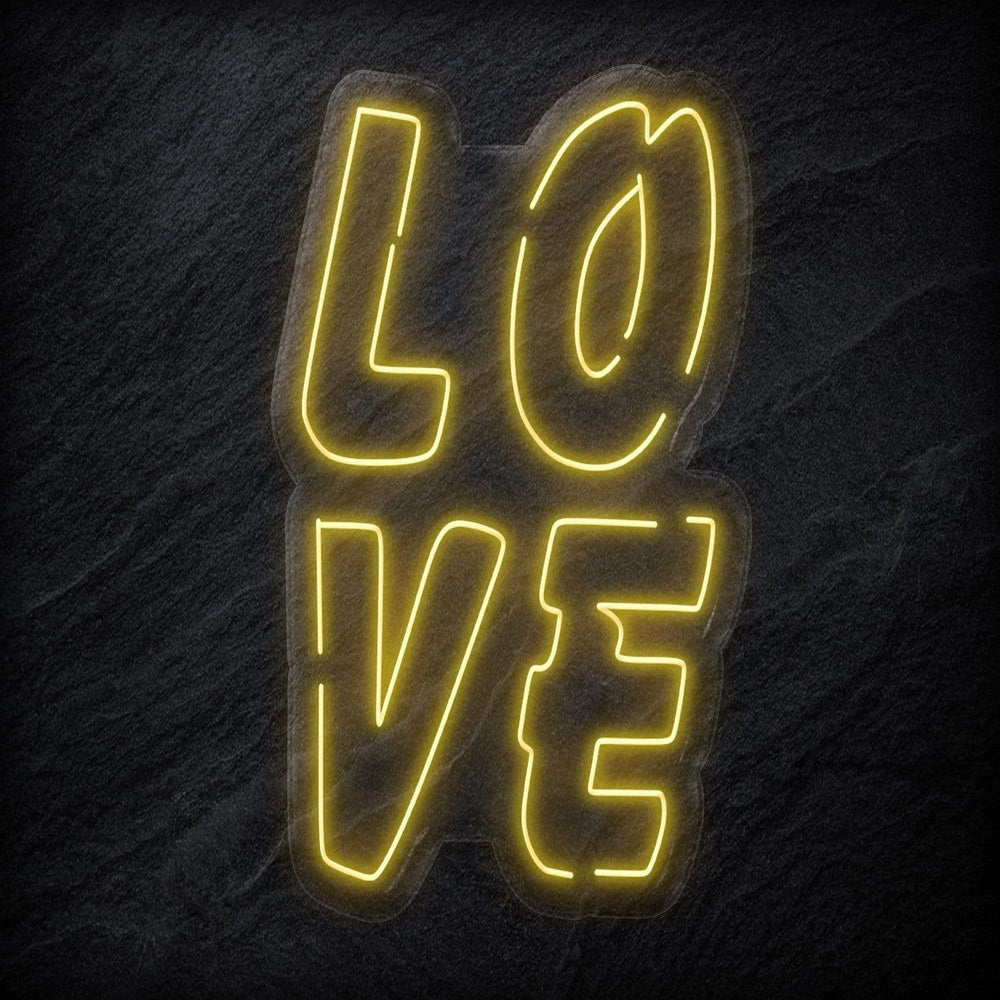 "L O V E " Neon Schriftzug - NEONEVERGLOW