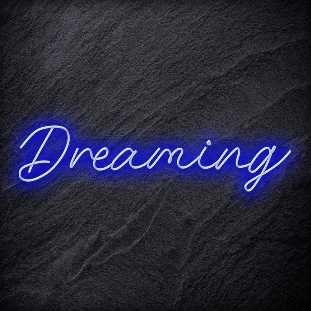 "Dreaming" Neon Schriftzug - NEONEVERGLOW