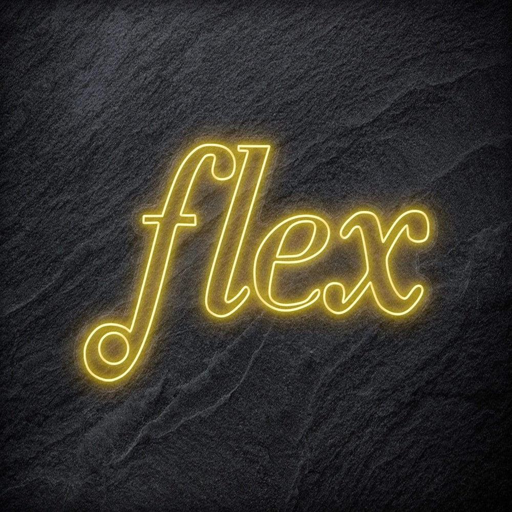 "Flex" Neonschild - NEONEVERGLOW