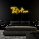 "That´s Amore" LED Neon Sign Schriftzug - NEONEVERGLOW