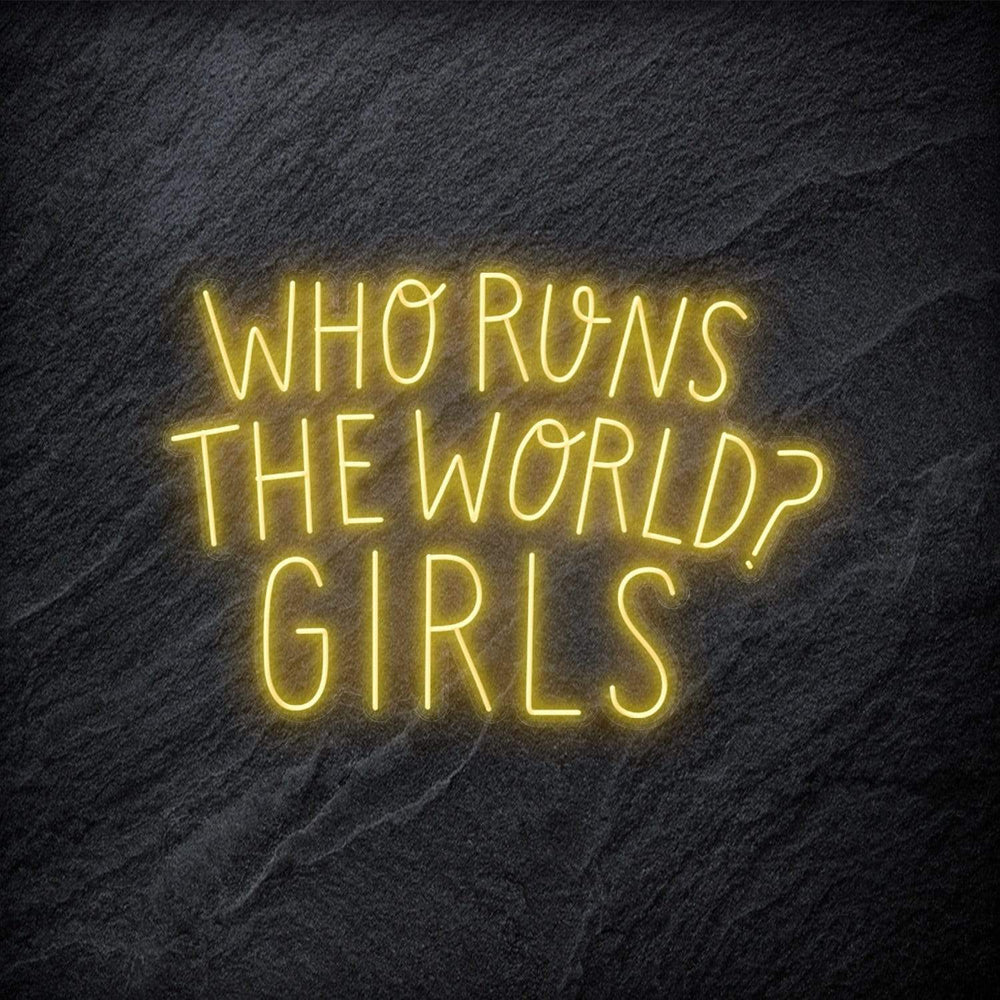 "Who Run The World ? Girls - NEONEVERGLOW