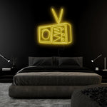 "TV Radio" LED Neonschild Sign - NEONEVERGLOW