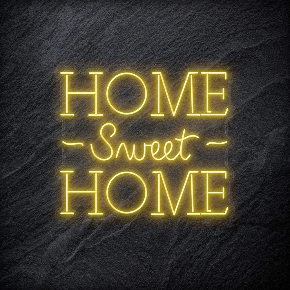 "Home Sweet Home" Neonschild - NEONEVERGLOW