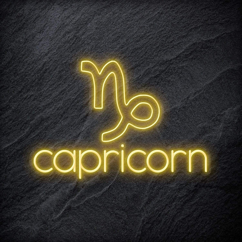 "Capricorn" Neonschild - NEONEVERGLOW