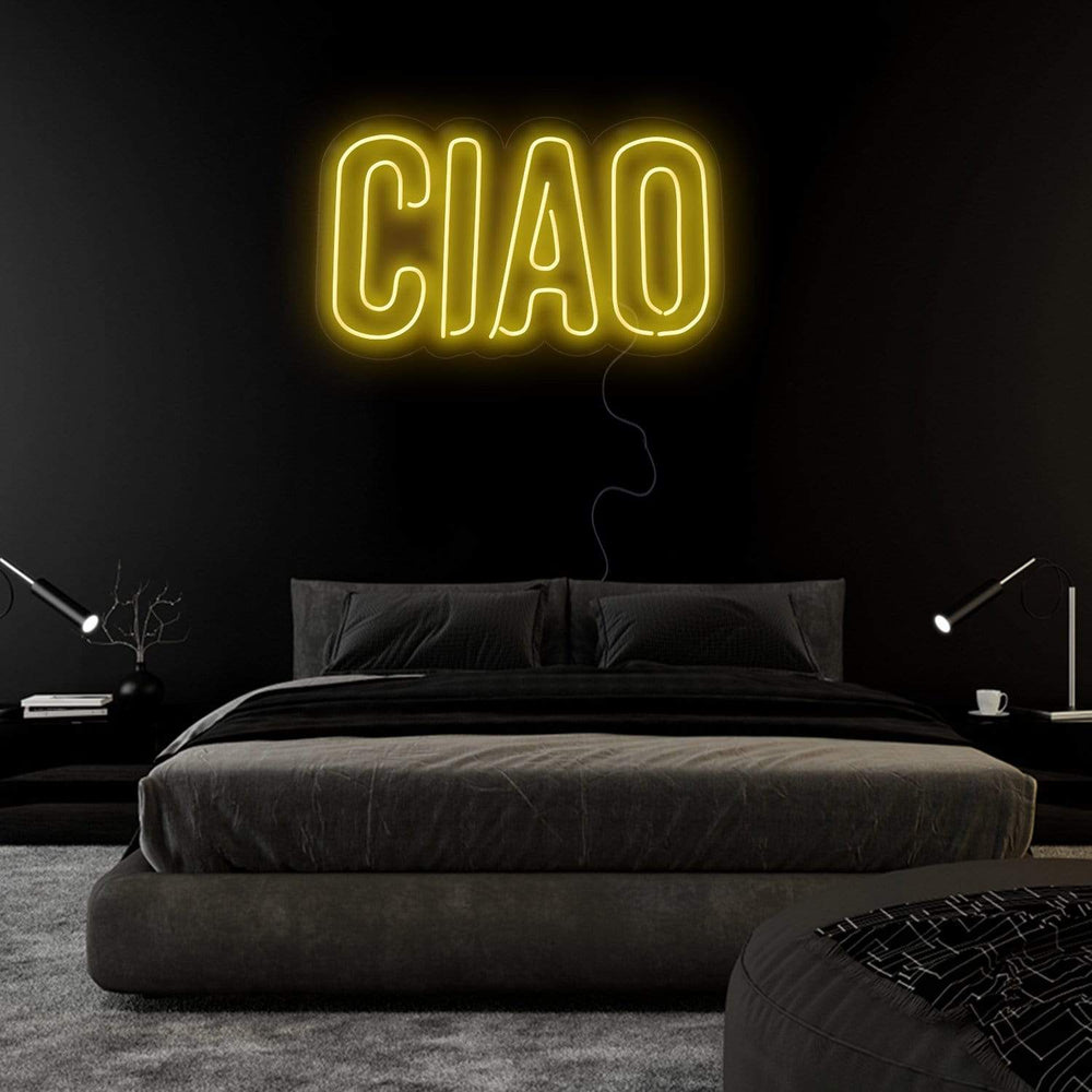 "Ciao" Neon Sign Schriftzug - NEONEVERGLOW