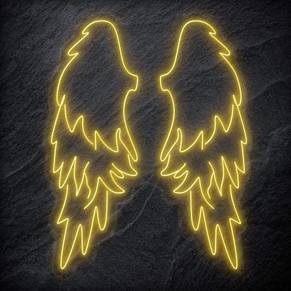 "Flügel Wings" Neonschild Sign - NEONEVERGLOW