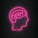 "Open" LED Neonschild Sign Schriftzug - NEONEVERGLOW