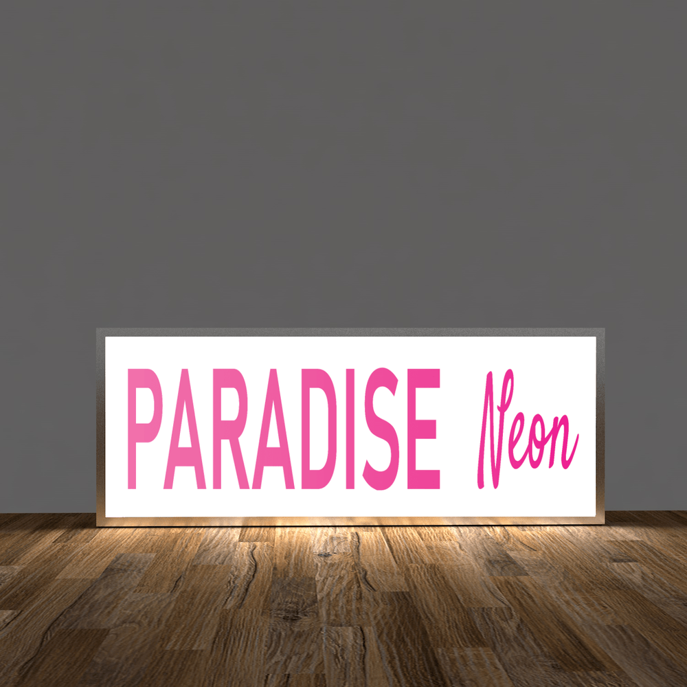 3D LED Lightbox UV Print [ Rectangular ] - Personalize now