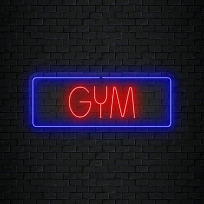 "Gym Fitness" Neonschild Sign Schriftzug - NEONEVERGLOW
