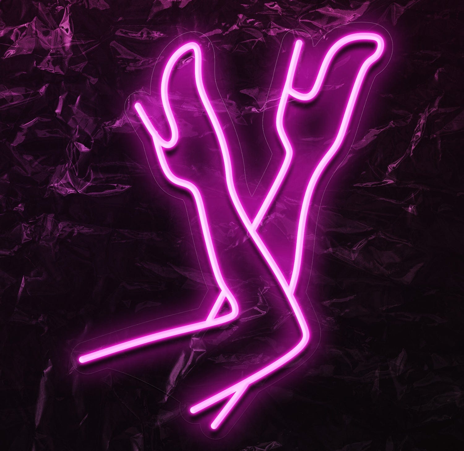 " Legs" LED Neonschild - NEONEVERGLOW
