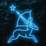 "Pfeilschütze" LED Neonschild - NEONEVERGLOW