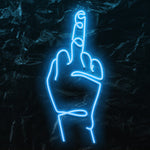 " Finger" LED Neonschild - NEONEVERGLOW
