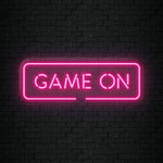 "Game On" LED  Neonschild Sign Schriftzug - NEONEVERGLOW