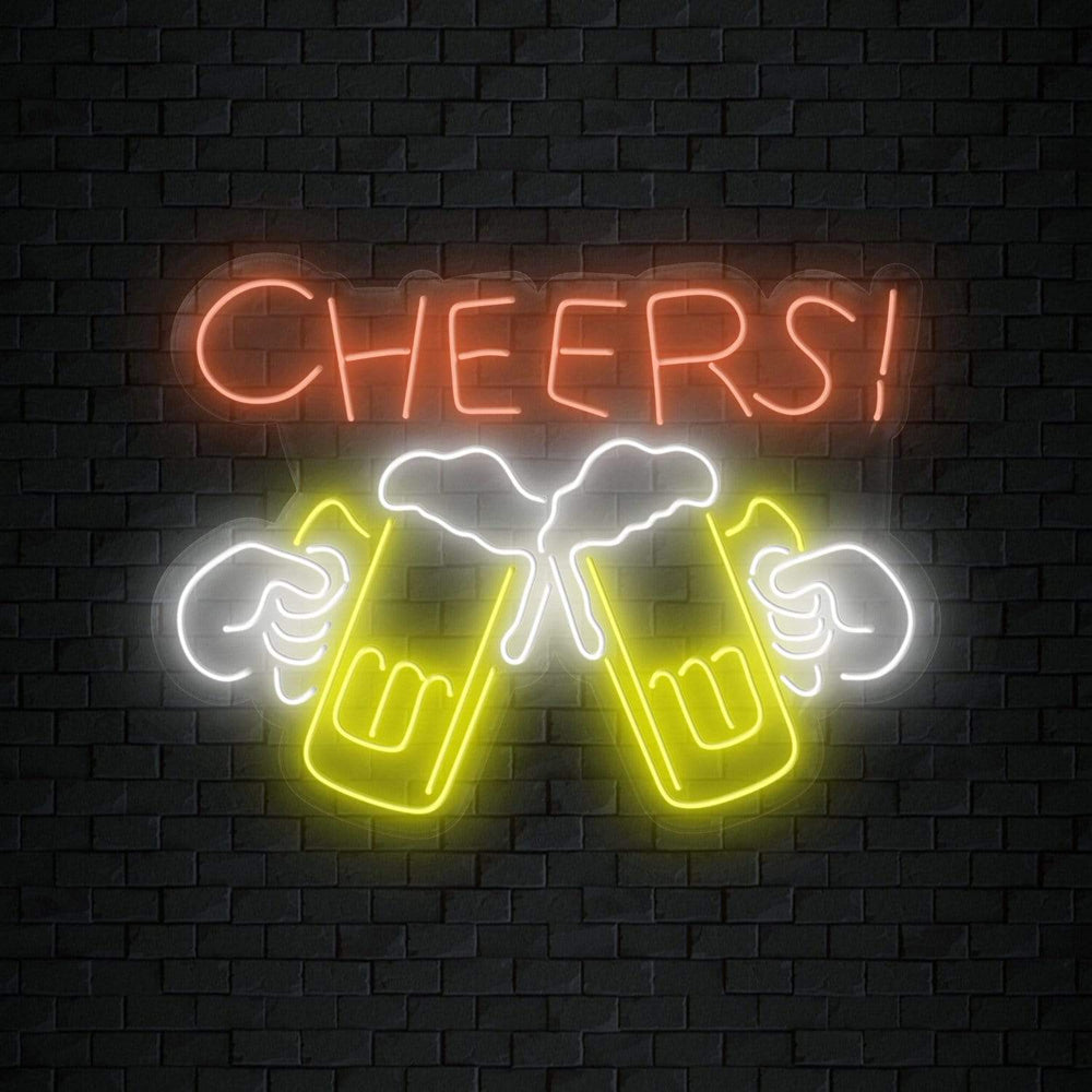 "Cheers Prooost" Neonschild Sign Schriftzug - NEONEVERGLOW