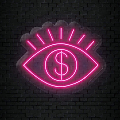 "Augen" Neonschild Sign - NEONEVERGLOW