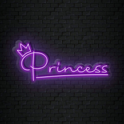 "Princess" Neon Sign Schriftzug - NEONEVERGLOW