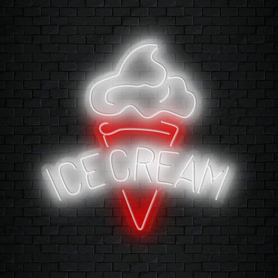 "Eis Ice Cream" Neonschild Sign Schriftzug - NEONEVERGLOW