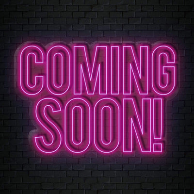 "Coming Soon" Neon Sign Schriftzug - NEONEVERGLOW