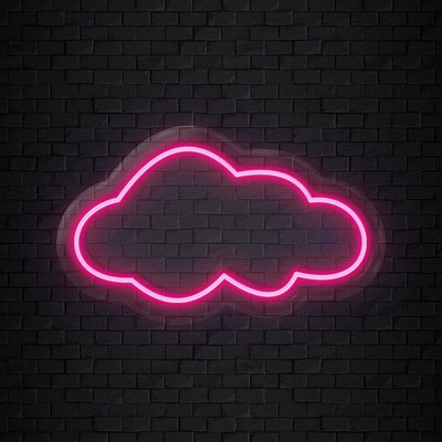 "Wolke" Neonschild Sign - NEONEVERGLOW